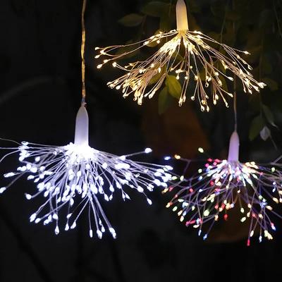 LED Baum Hängende Feuerwerkslichter, Outdoor Hof Besichtigungsdekoration, Explosives Feuerwerk, Kupferdraht Lichter 1 Stück