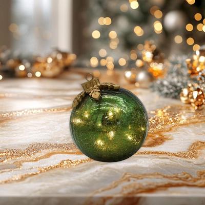 Weihnachtskugel Ornament Anhänger Leuchten Tischbaum Hängedekoration für Feiertag