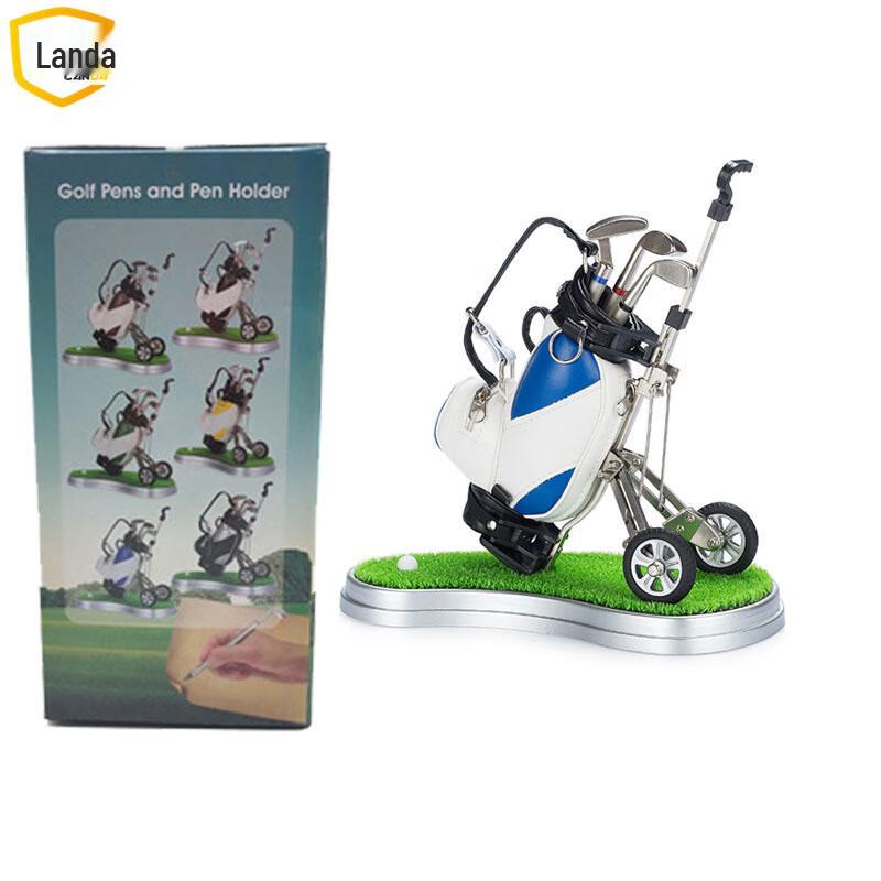 Landa Golf Cart Pen Holder Desk Gift Set