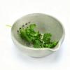 Herb Stripping Bowl Ceramic Herb Leaf Remover Garlic Grinding Bowl Multi-Use Kitchen Herb Stripper