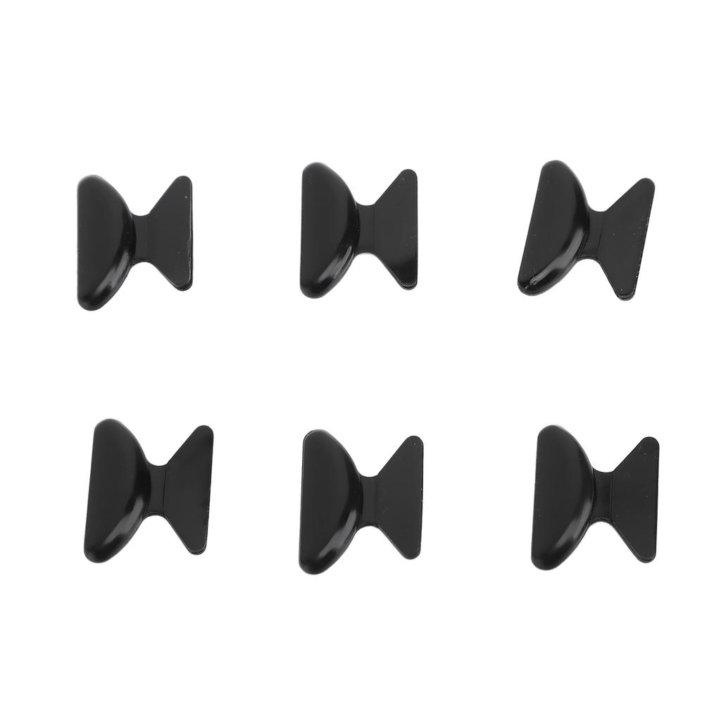 50 Pairs 1.8mm Anti Slip Adhesive Silicone Contoured Nose Pads Universal Fit Sticky Non Slip Nose Pads