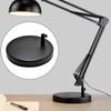 Study Room Bedside Weighted Base for Table Lamp Round Metal Plate for Reading Desk Lamp Modern Design