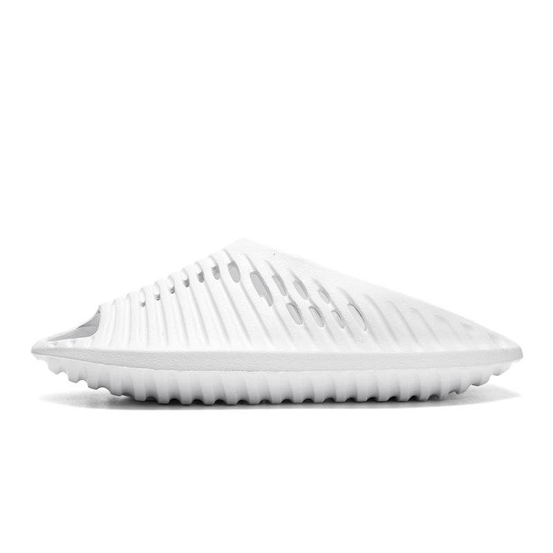 

Летающие тарелки модели мужские летние тапочки мужские тапочки противоскользящие удобные легкие мужские и женские туфли из ЭВА пляжная обувь индивидуальность 45-46 белый