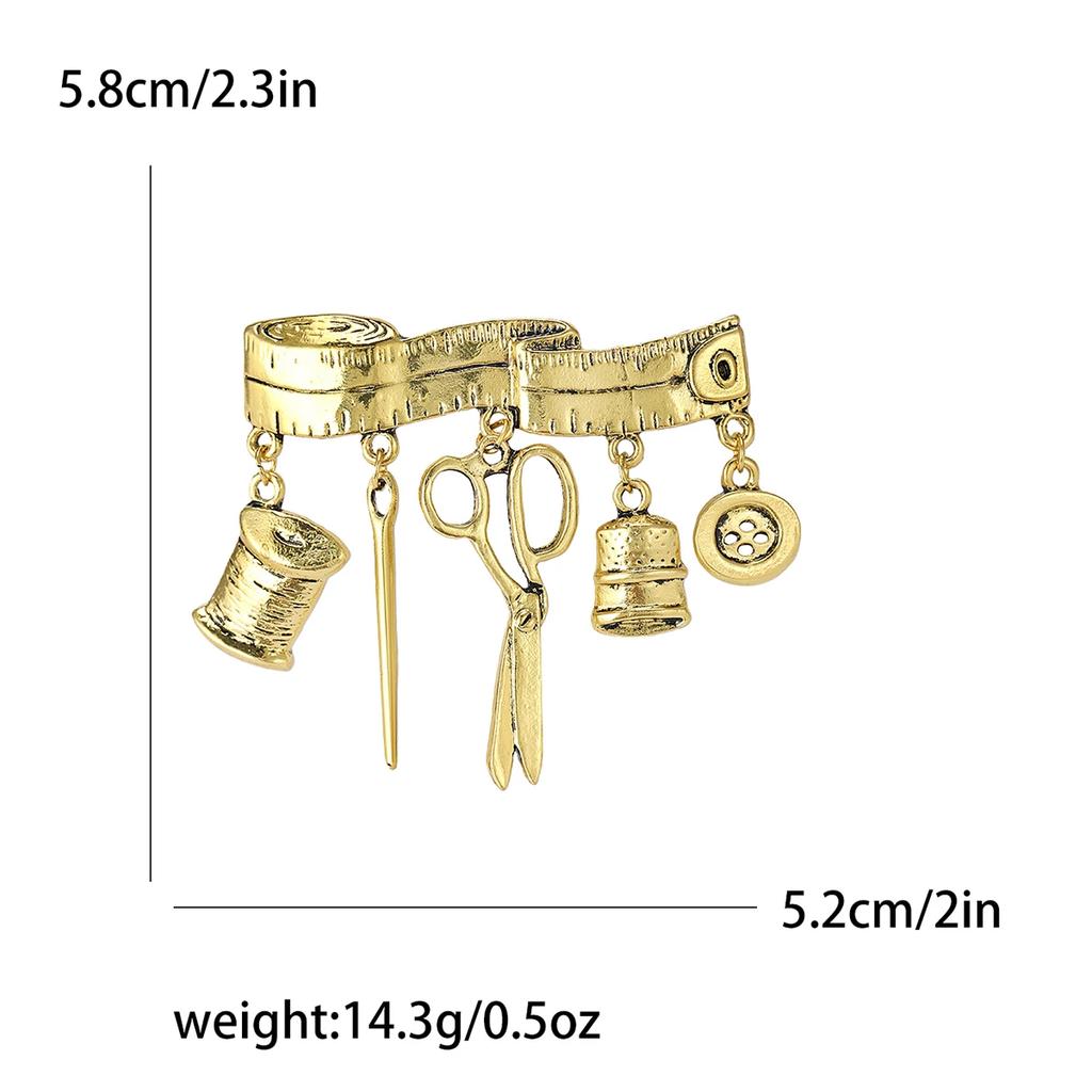 Emaille Nähmaschinen-Broschen für Damen Unisex Perle Nähwerkzeug Anstecknadeln Bankett Party Rucksack Geschenke Schmuckzubehör