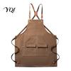 Easy Clean Apron Waterproof Kitchen with Pockets, Chef Cooking for Men Women, Oil Resistant Cross Back Work Barista, Gardening, Painting Craft