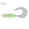 20/30/50 szt. 3/4/5/6/7 cm miękka przynęta na robaka kolorowa silikonowa kręcona przynęta na ryby słodkowodna słona woda uniwersalne akcesoria do połowu okoni basowych