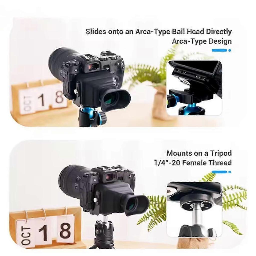 3X LCD Viewfinder Extender Eyecup for Nikon Z30 Camera - Enhanced Eye Relief & Comfort
