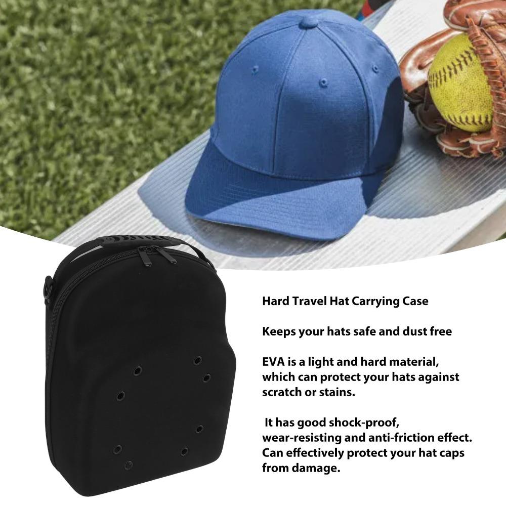 EVA Hard Shell Cap Storage Bag Anti-pressure Anti-deformation Hat Protective Case Single Shoulder Waterproof