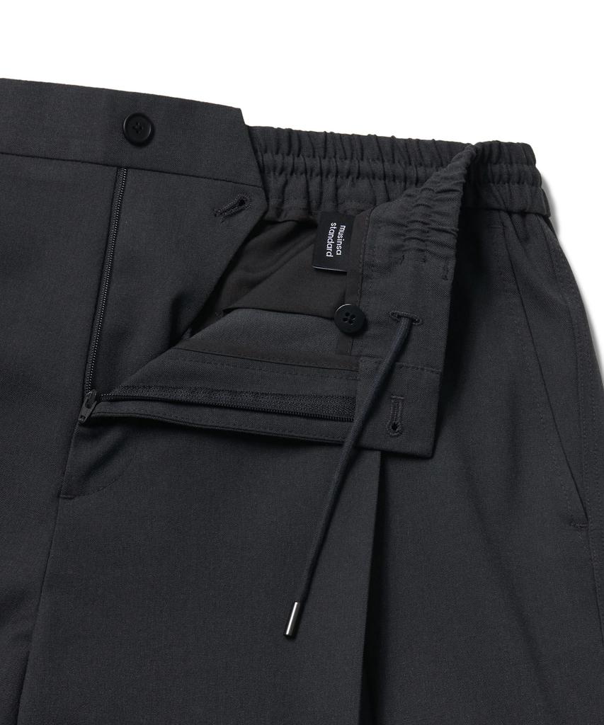 MUSINSA STANDARD Parachute Banding Slacks [Gray]