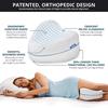 Upgrade Sleeping Orthopedic Sciatica Hip Pain Relief Thigh Leg Pad Memory Foam Cushion Memory Cotton Leg Pillow
