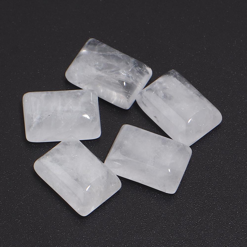 

5pcs/lot 10x14mm Rectangular Natural Stone Cabochon Opal Agate Tiger Eye Cabochon Cameo For DIY Charms Earring Necklace Supplies