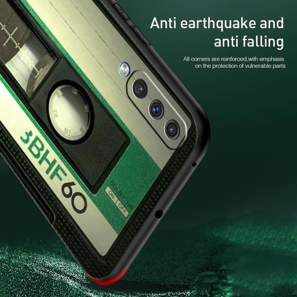 Vintage Cassette Tape Phone Case For Samsung Galaxy A56 A36 A26 A34 A17 A16 A06 A14 A12 A54 A72 A24 A22 5G A52 A50 A40 A32 Cover