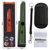 Handheld Metal Detector Pinpointer with Precise Positioning - Orange, Green, Black for Security Inspections