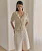 OURO Button Cargo Bermuda [ Cream ]