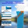 Heavy Duty Nylon Sling with Metal Hook - Wear-resistant - Suitable for Outdoor Hammocks, Tree Swings, and Patio Chairs