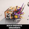 596PCS Mechanical Grasshopper Model Creating Modules Sets Rotatable DIY Learning Toy Sets Xmas Birthday Celebration Present Gifts