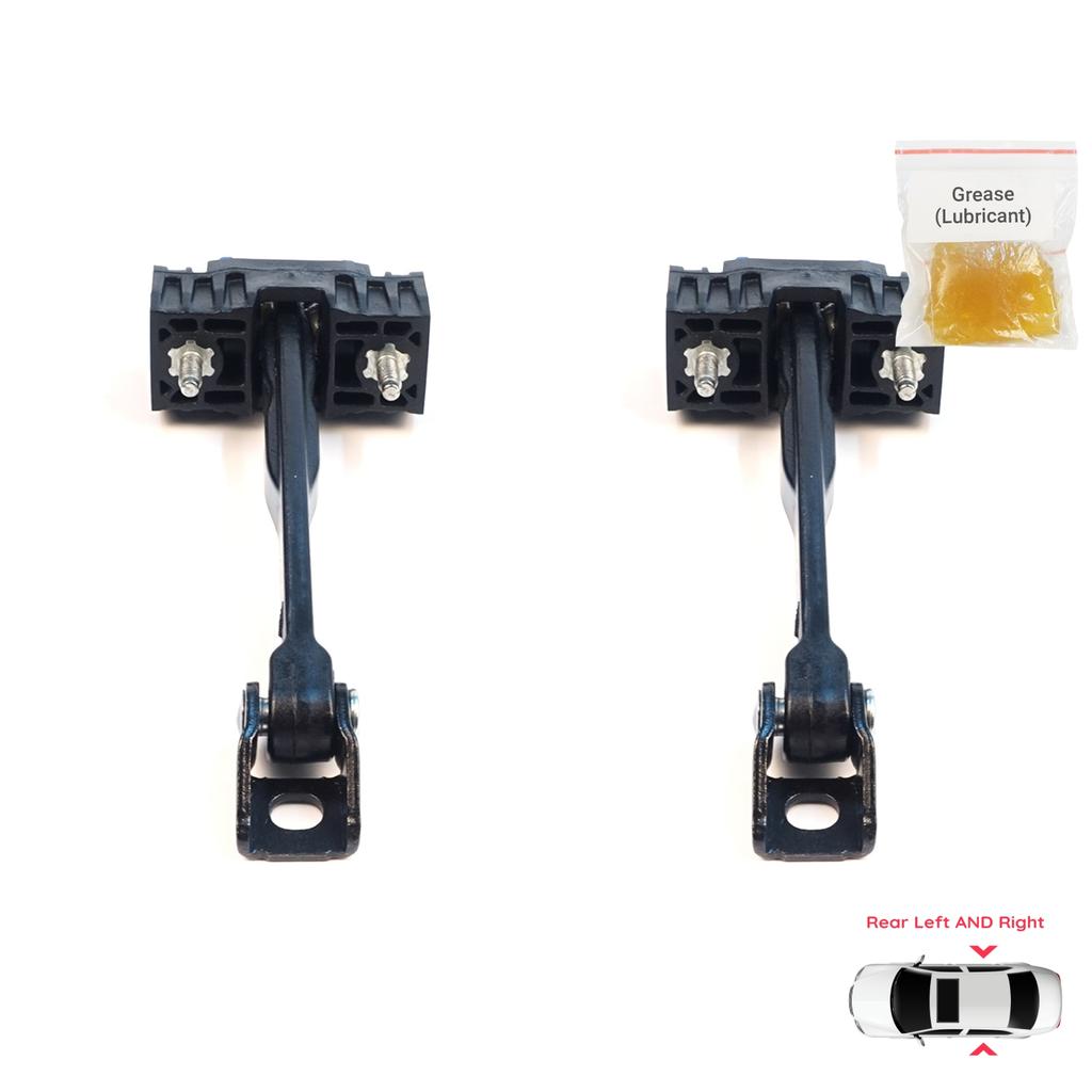 BDP1593-1 2 Pieces Rear Door Hinge Stop Check Assy Limiter Strap for Mercedes C Class W206 S206 2021-On A2067305802