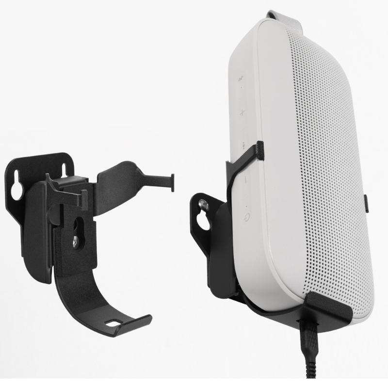 Speakers Holder Bracket Metal Wall Mounted Stable Adjustable Display Stand for Speakers Support