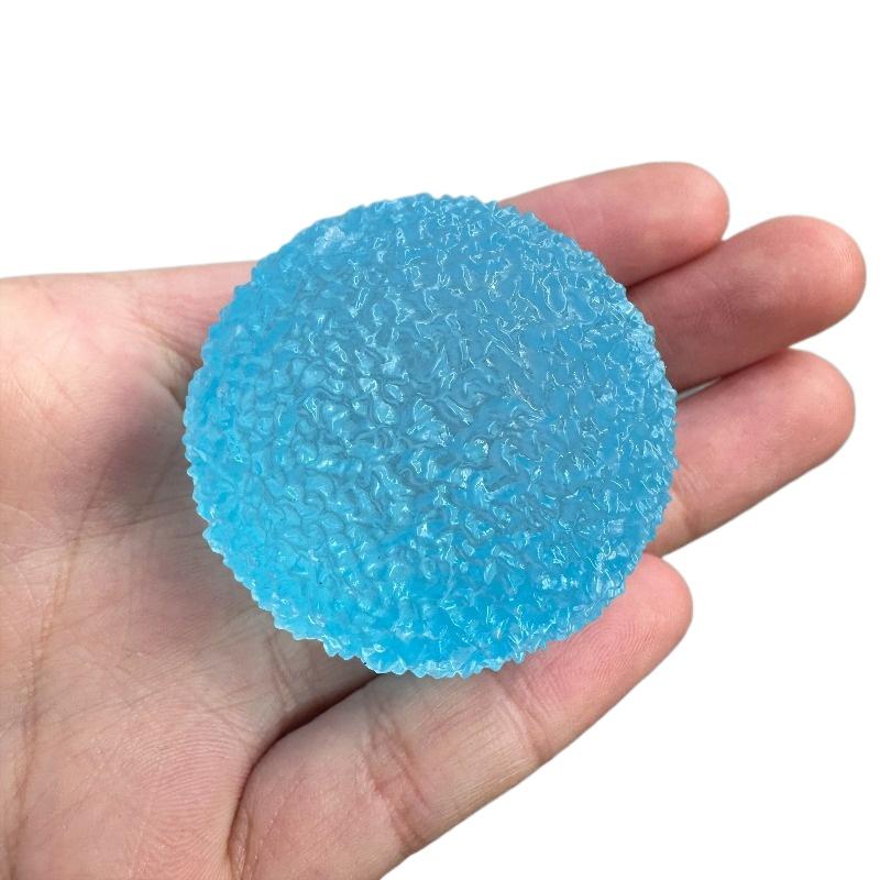 Squishy Ice Ball Maltose Fidget Toy Soft Multicolor Texture Pinch Pop Fidget Toys Slow Rebound Push Stress Relief Sensory Toy