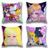 New PANTY STOCKING Pillow Case Anti-dustmite Pillowcase Invisible Zipper Silky Short Plush Sofa Cushion Cover