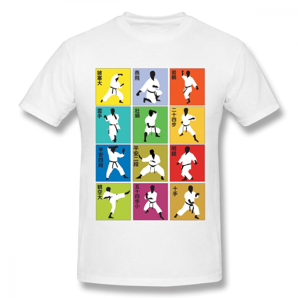 Shotokan Karate Tshirt For Unisex Summer Short Sleeve Cotton Tshirt Streetwear S