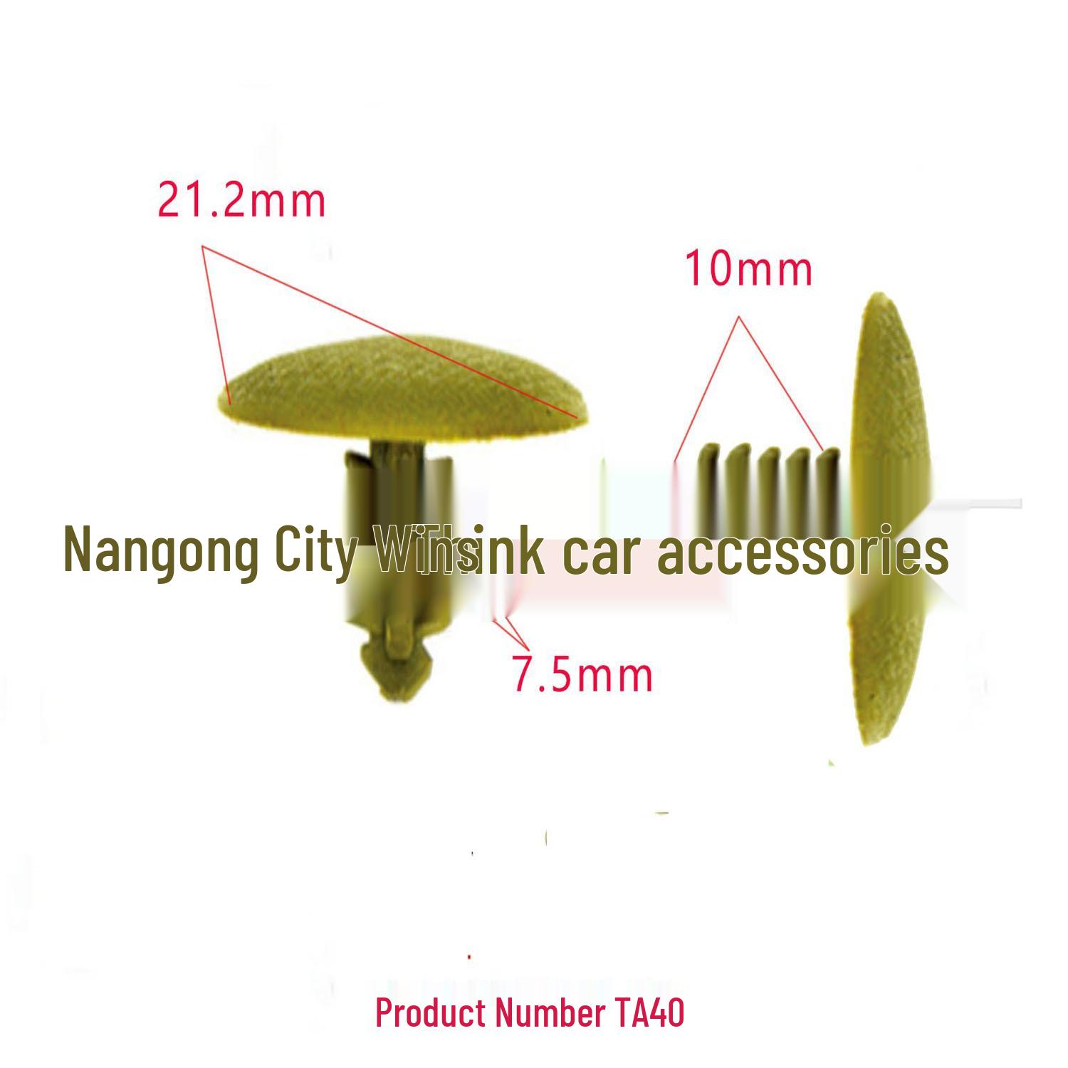 

Beidouxing Universal Car Headliner Trim Panel Insulation Clips 10000 pcs