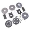 Vacuum Cleaner Accessories Kit for X30 X30 Pro Includes 2 Side Brushes 2 Filters 2 Dust Bags 4 Mop Pads 2 Mop Holders