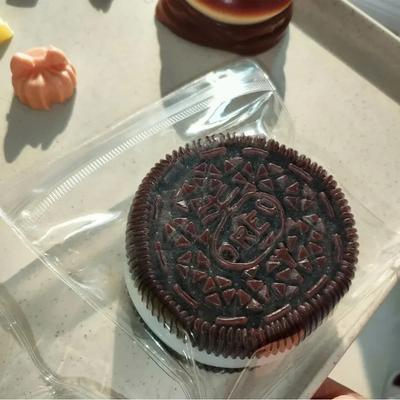 Silicone fatto a mano per Big Oreo Stress Relief Squishy Toy Mochi Taba Squishy Nuovo giocattolo Fidget Biscuit Pinching Toy