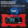 Car Battery Charger Multiple Protection 14.6V 10A Iron Lithium Charger Pulse Repair 12V 10A Smart Battery Charging EU/US Plug Digital LCD Display