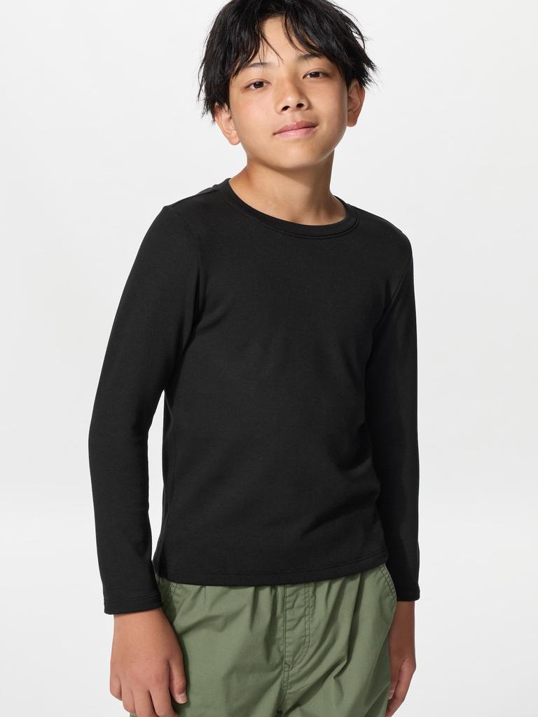 Uniqlo UlTra Warm HeaTTech Crew Neck T shirT