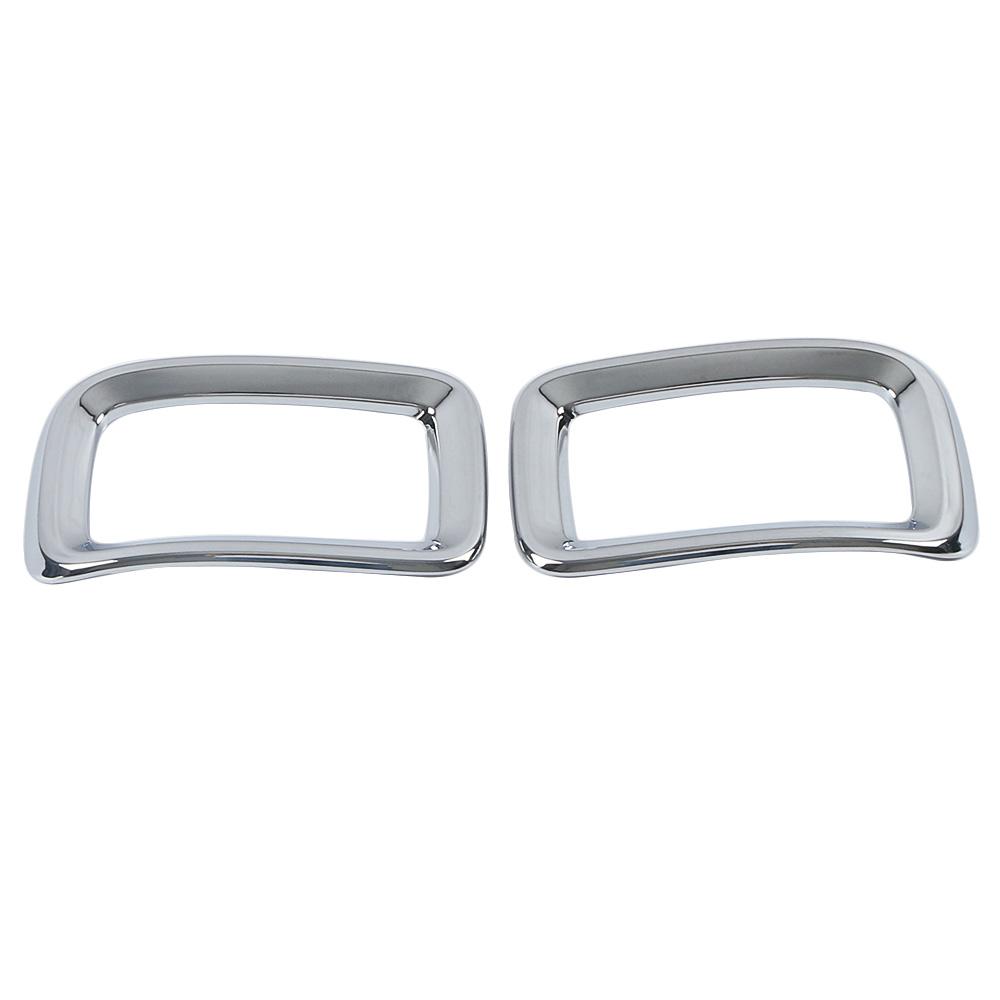 For GWM Tank 300 2024 2024 Rear Bumper Fog Light Lamp Eyelid Frame Cover Carbon Trim Glossy Black Foglight Eyebrow Car Styling