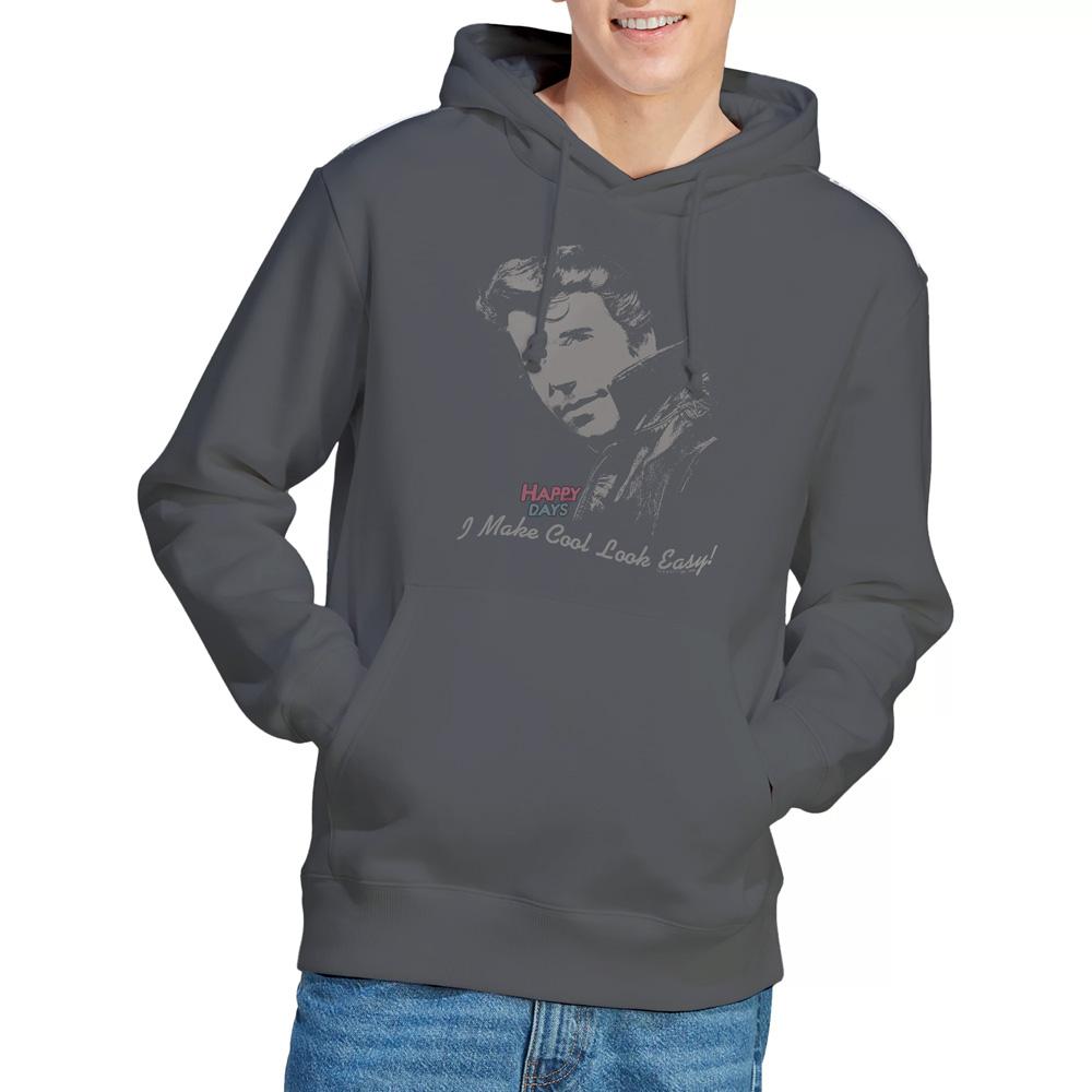 Happy Days Mens Cool The Fonz Hoodie