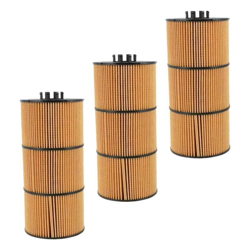 

3Pcs Diesel Oil Filter Fit for Freightliner Trucks & Bases Western Star Truck E510H04D129 LF17511 LF17474