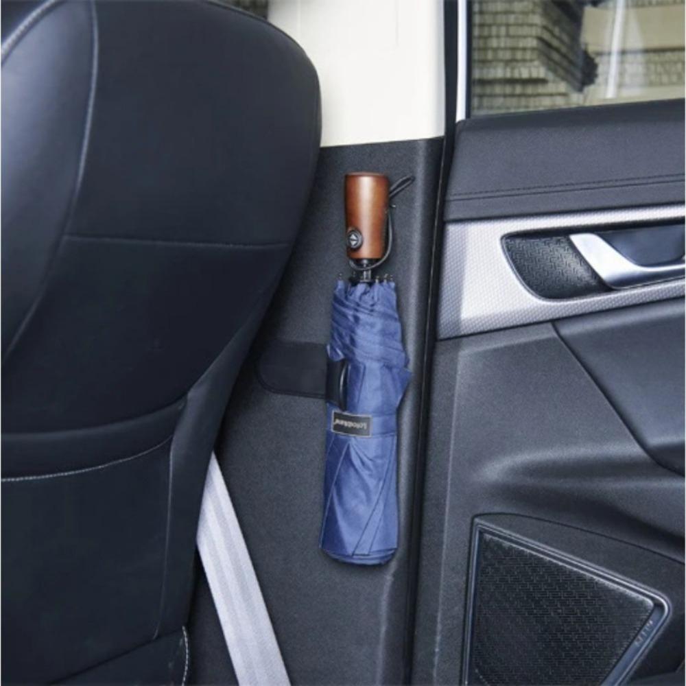 Soporte Adhesivo Multifuncional para Paraguas de Coche - Almacenamiento Portátil para Accesorios de Coche, Organización del Vehículo, Diseño Elegante, Construcción Duradera