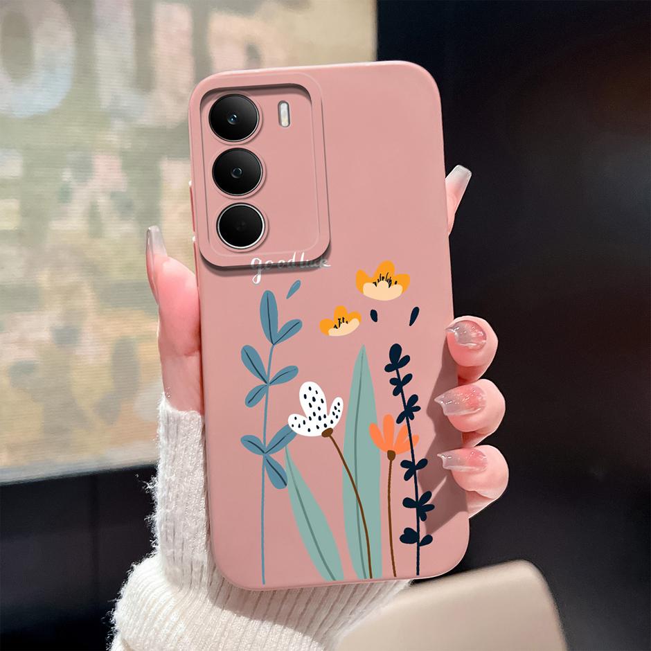 For Realme C71 C73 C75 C75x Phone Case Fashion Cartoon Sweet Girl Soft Silicone Anti Scratch Protective Bumper Back Cover Fundas