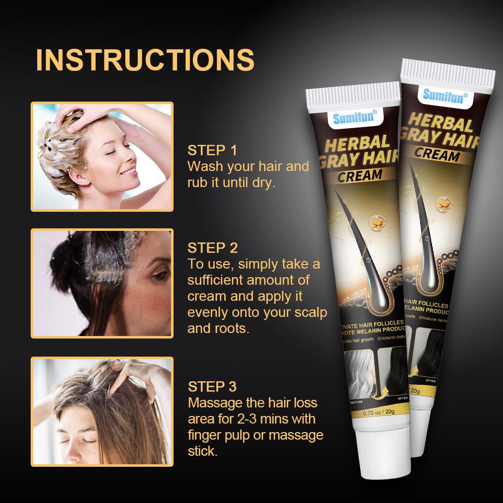 

Sumifun Scalp Nourishing Cream with He Shou Wu for Black Hair K10211