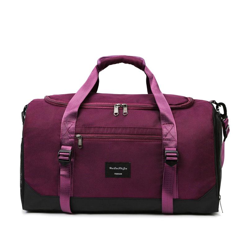 Multifunctional portable travel bag Large capacity storage Short-haul luggage bag Waterproof yoga shoulder fitness sports bag