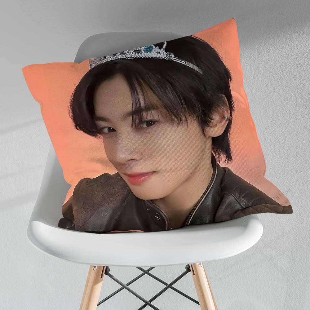 Sänger CCha EEunwoo Kissen über Wohnzimmer Sofa Kissenbezug Heimdekoration Schlafzimmer Zimmer Bett Kissenbezug