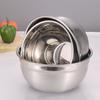Stainless Steel Pot Thickened Anti-rust Large Deep Anti-drop Anti-scalding Polished Widened Edge Smooth One-piece Molding Home Canteen Party
