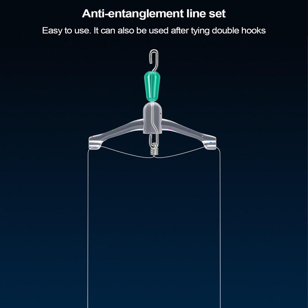 Fishing Tackle Sub Wire Connector 10 Pieces Fishing Tackle Splitters Strong Sub Wire Connector Space Bifurcation Accessories