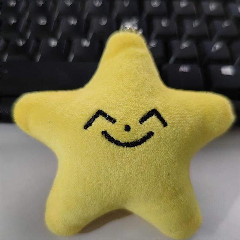 

9 Стильный Кулон-Звезда для Женщин Плюшевая Кукла Пушистая Мягкая Набивная Игрушка Рюкзак Сумка Брелок Украшение Подарок