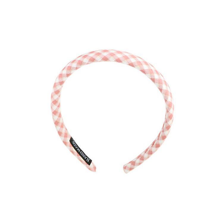 2023 Women's Pink Wide-Edged Hair Hoop: Sweet Summer Headdress for Face Wash