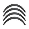4pcs Wheel Eyebrow Protector Flexible PP Widened Decorative Wheel Arches Lips   for Car