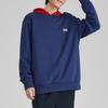 Skechers Solid Knit Crew Neck Sweatshirt Men Tops Navy-Blue L423M076-00DU