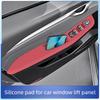 For Geely Preface 2021-2026 Door Lift Window Silicone Special Protection Pad Interior Scratch Resistant Modification Accessories