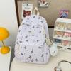 Schoolbag1011 new bow casual backpack student class schoolbag travel cute commuter versatile backpack