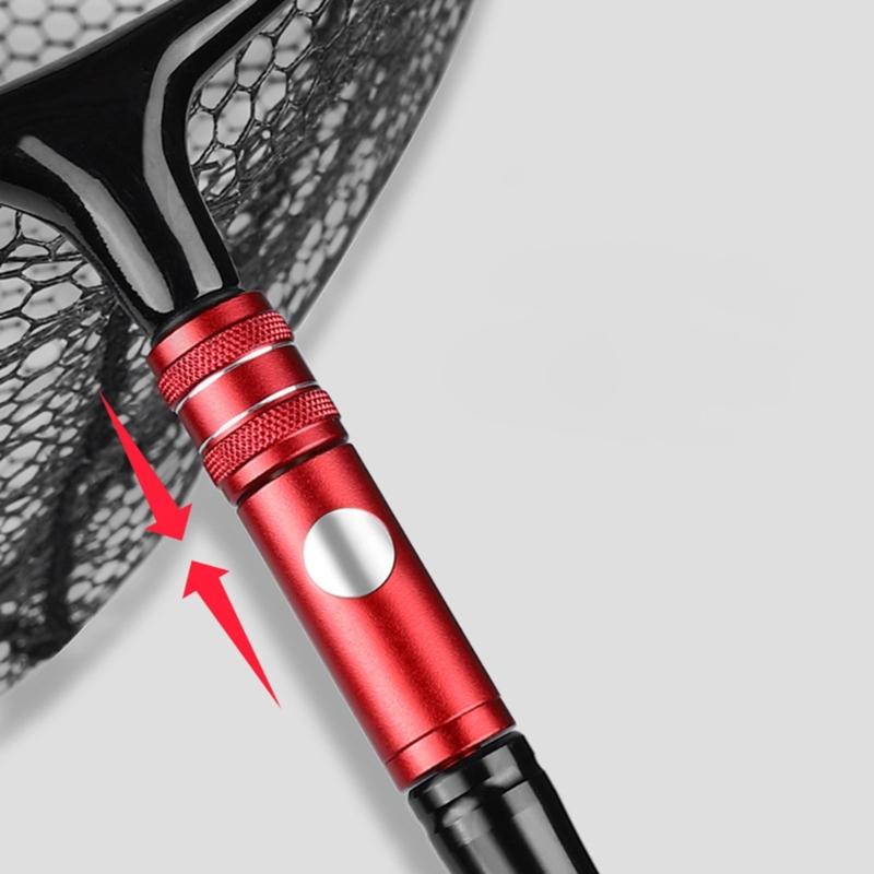Fish Landing Dip Net Connector Fitting Replacement Fish Landing Dip Net Connector Quickly Release Landing Net Head Adapter