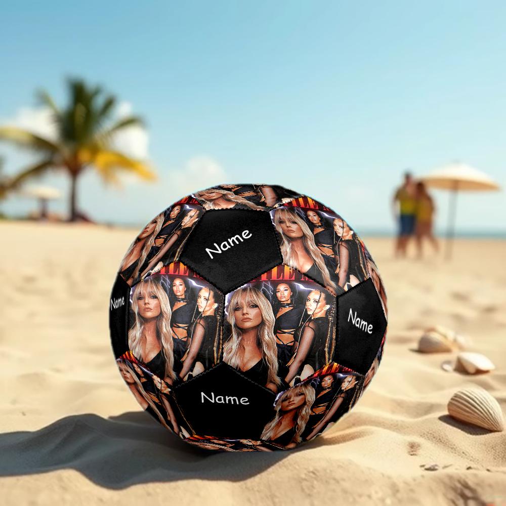 Egyedi Név Little Mix Témájú 5-ös Méretű Futballlabda, Beltéri és Kültéri Mérkőzésekre Egyaránt Alkalmas, Mindenkinek Megfelelő Ajándék.