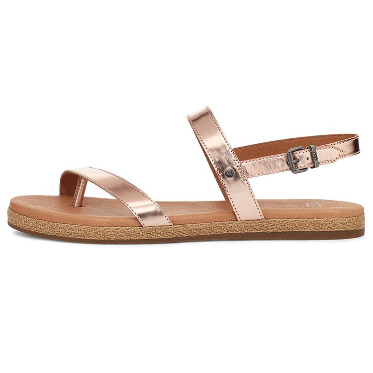 

UGG Brylee лакированные модные босоножки женские босоножки розово-золотые 1011219-RGL