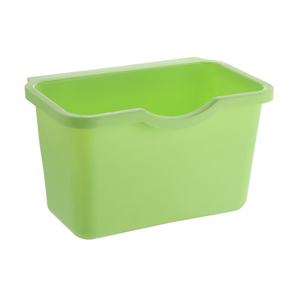Hanging Trash Can Space Saving Large Capacity Uncovered Garbage Waste Bin for Home Kitchen Bathroom